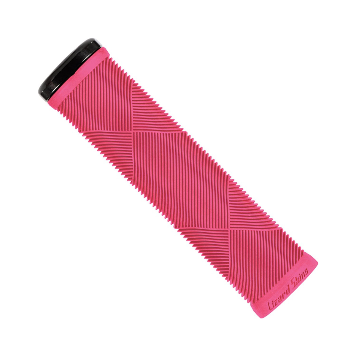 Lizard Skins Strata Single Clamp Lock-On stūres rokturi | Neon Pink
