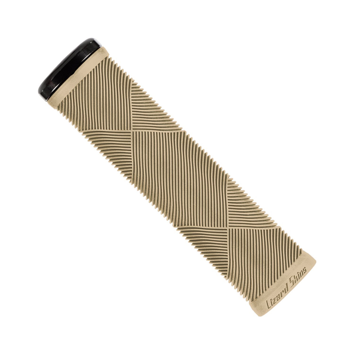Lizard Skins Strata Single Clamp Lock-On stūres rokturi | Sand Tan