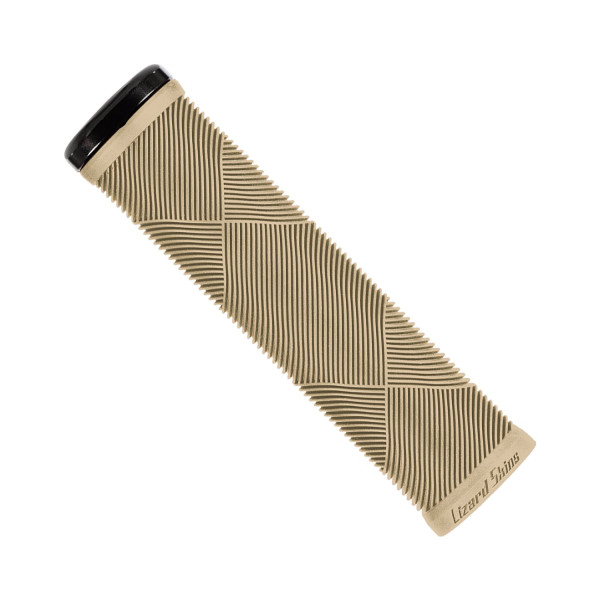 Lizard Skins Strata Single Clamp Lock-On stūres rokturi | Sand Tan