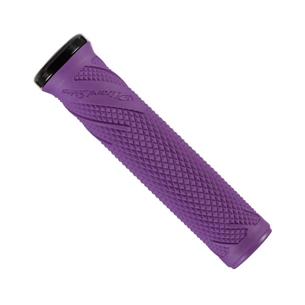 Lizard Skins Wasatch Single Clamp Lock-On stūres rokturi | Ultra Purple