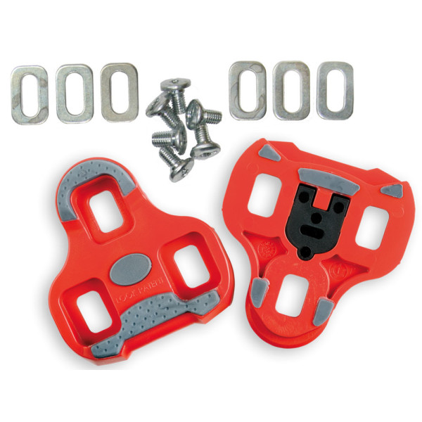 Look Keo Grip pedāļu klipšu | Sarkans (ARC 9°)