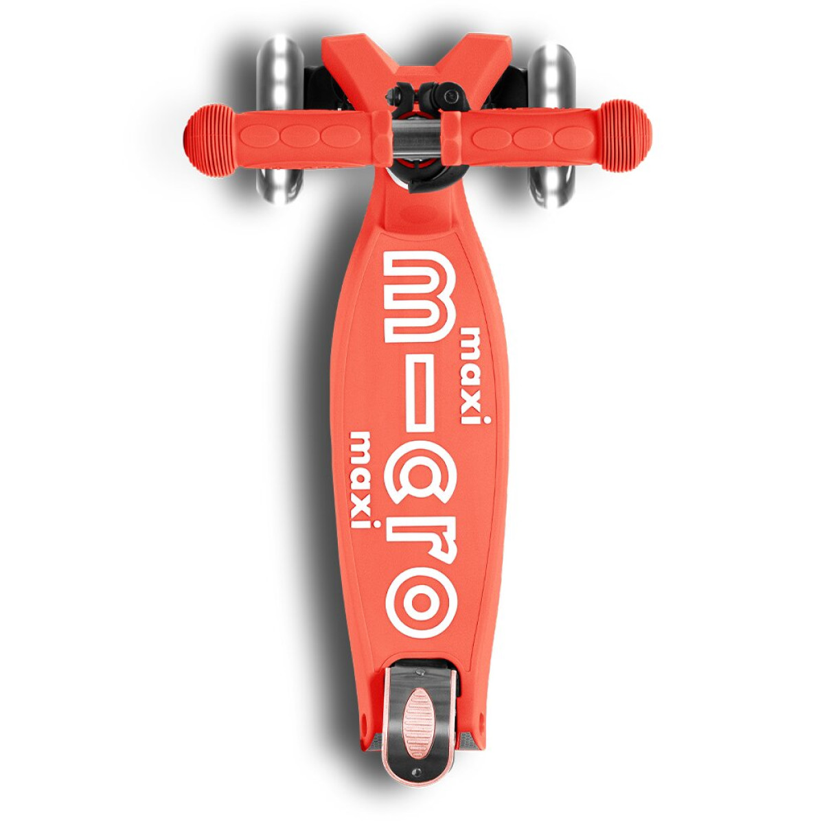 Maxi Micro Deluxe LED saliekamais skrejritenis | Bright Coral