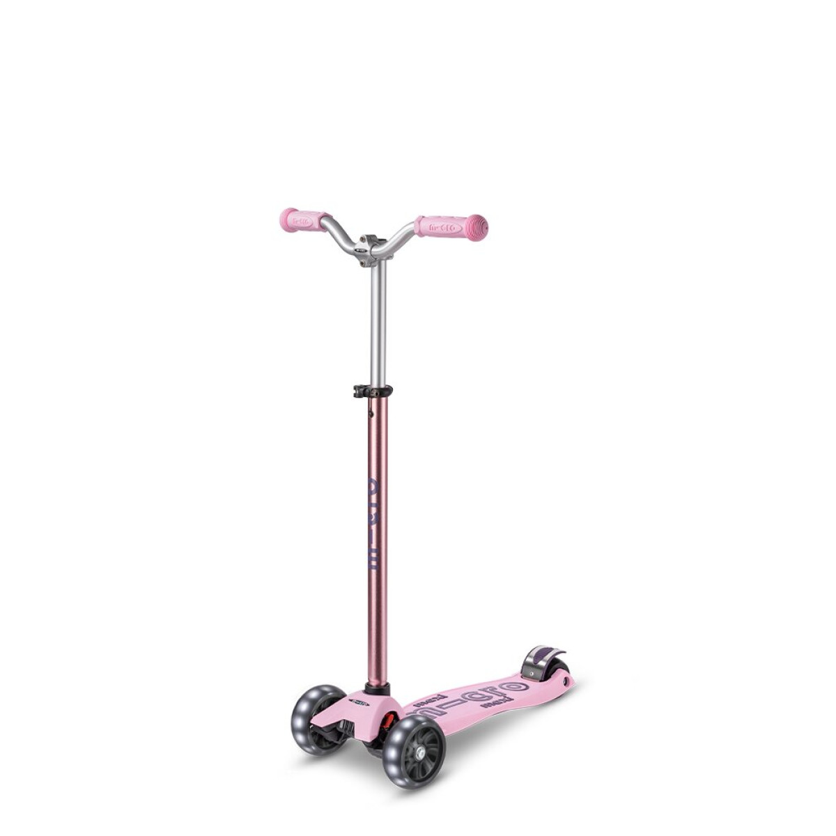 Maxi Micro Deluxe Pro LED skrejritenis | Rose