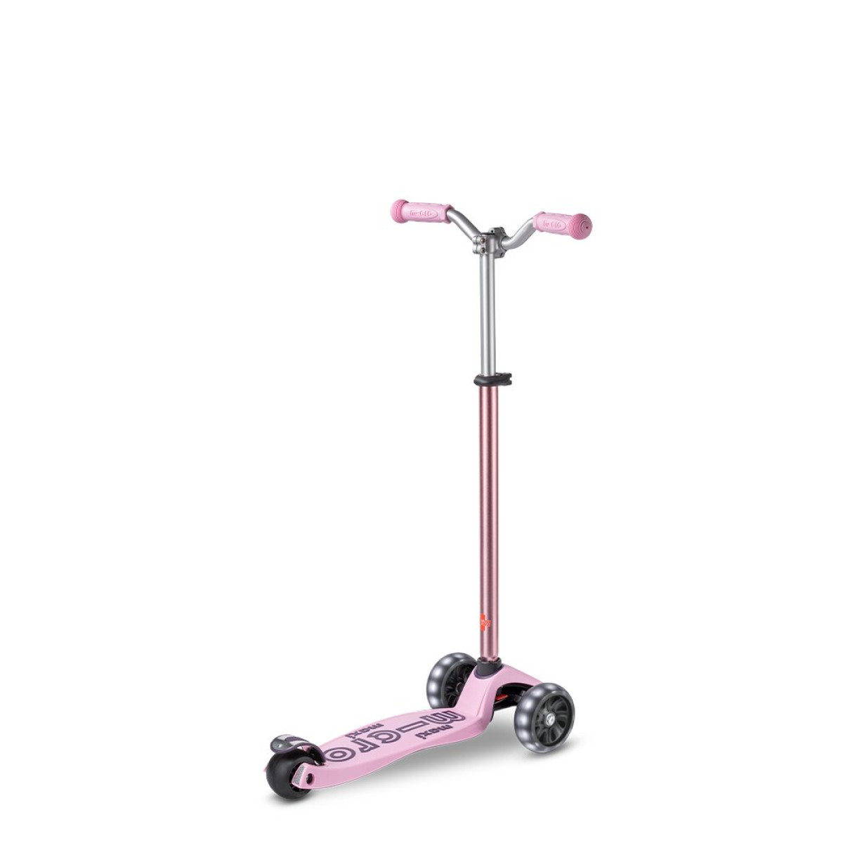 Maxi Micro Deluxe Pro LED skrejritenis | Rose