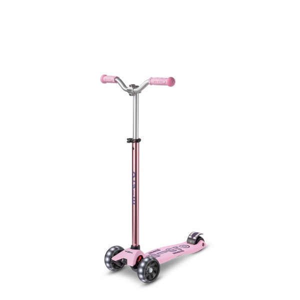 Maxi Micro Deluxe Pro LED skrejritenis | Rose