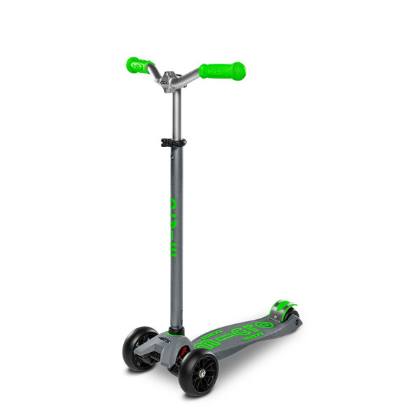 Maxi Micro Deluxe Pro skrejritenis | Grey - Green