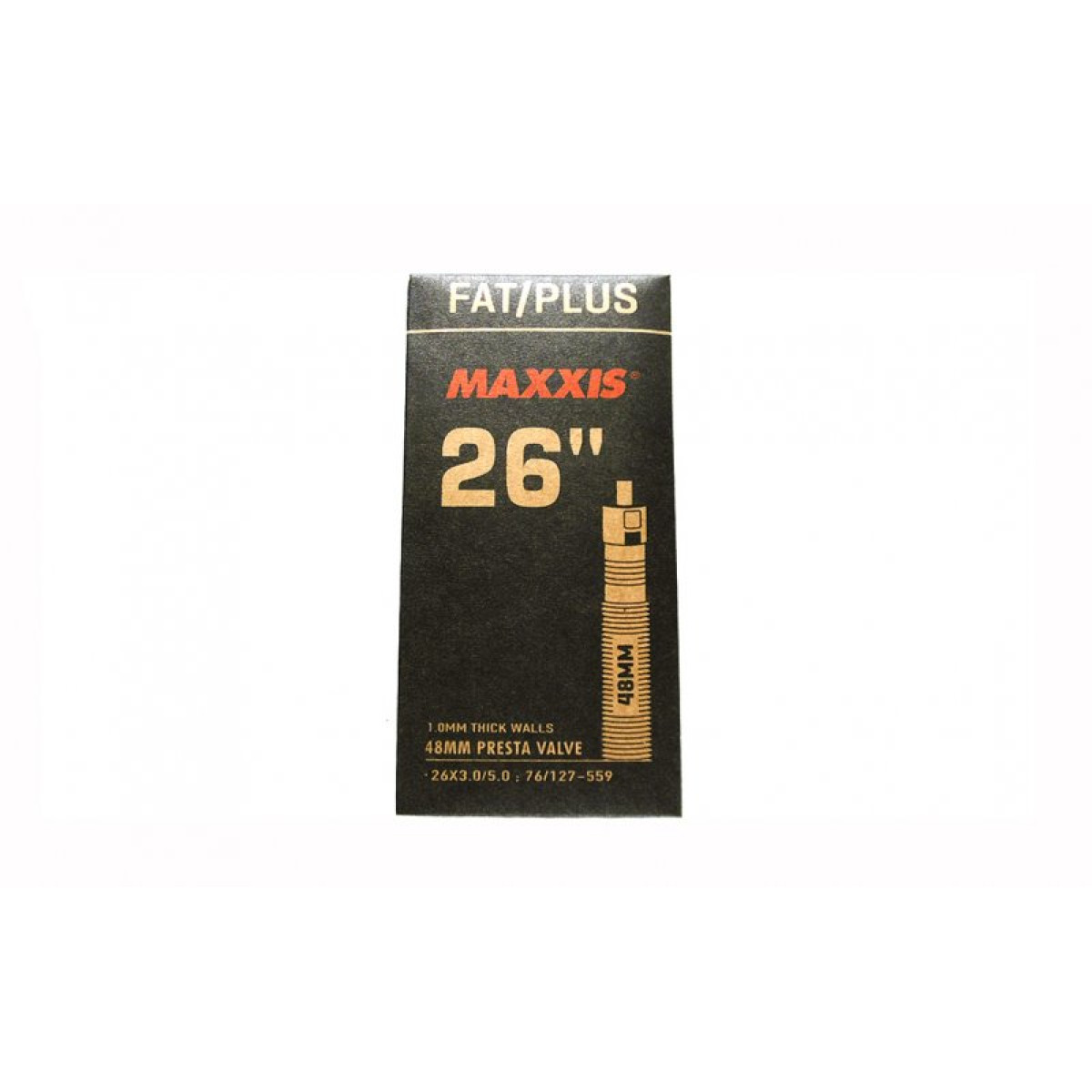 Maxxis Fat/Plus 26 x 3.0/5.0 kamera | SV 48 mm