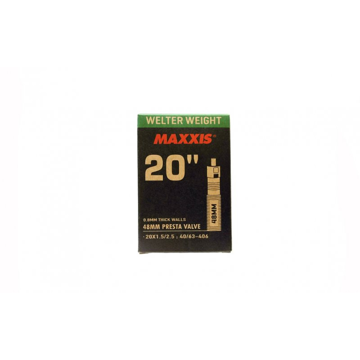 Maxxis Welter Weight 20 x 1.75/2.50 kamera | SV 48 mm