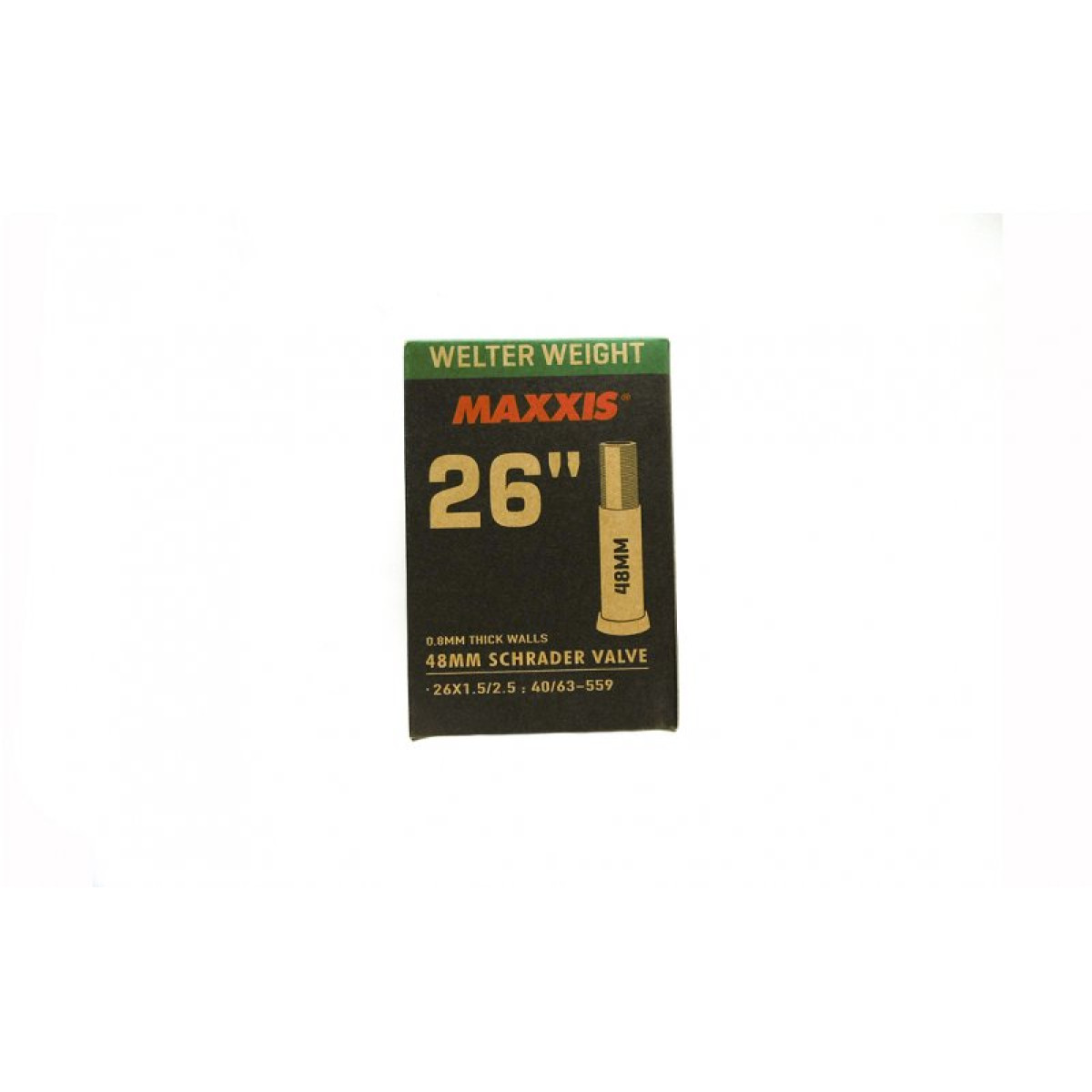 Maxxis Welter Weight 26 x 1.50/2.50 kamera | AV 48 mm