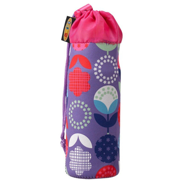 Micro pudeles turētājs | Floral Dot Purple