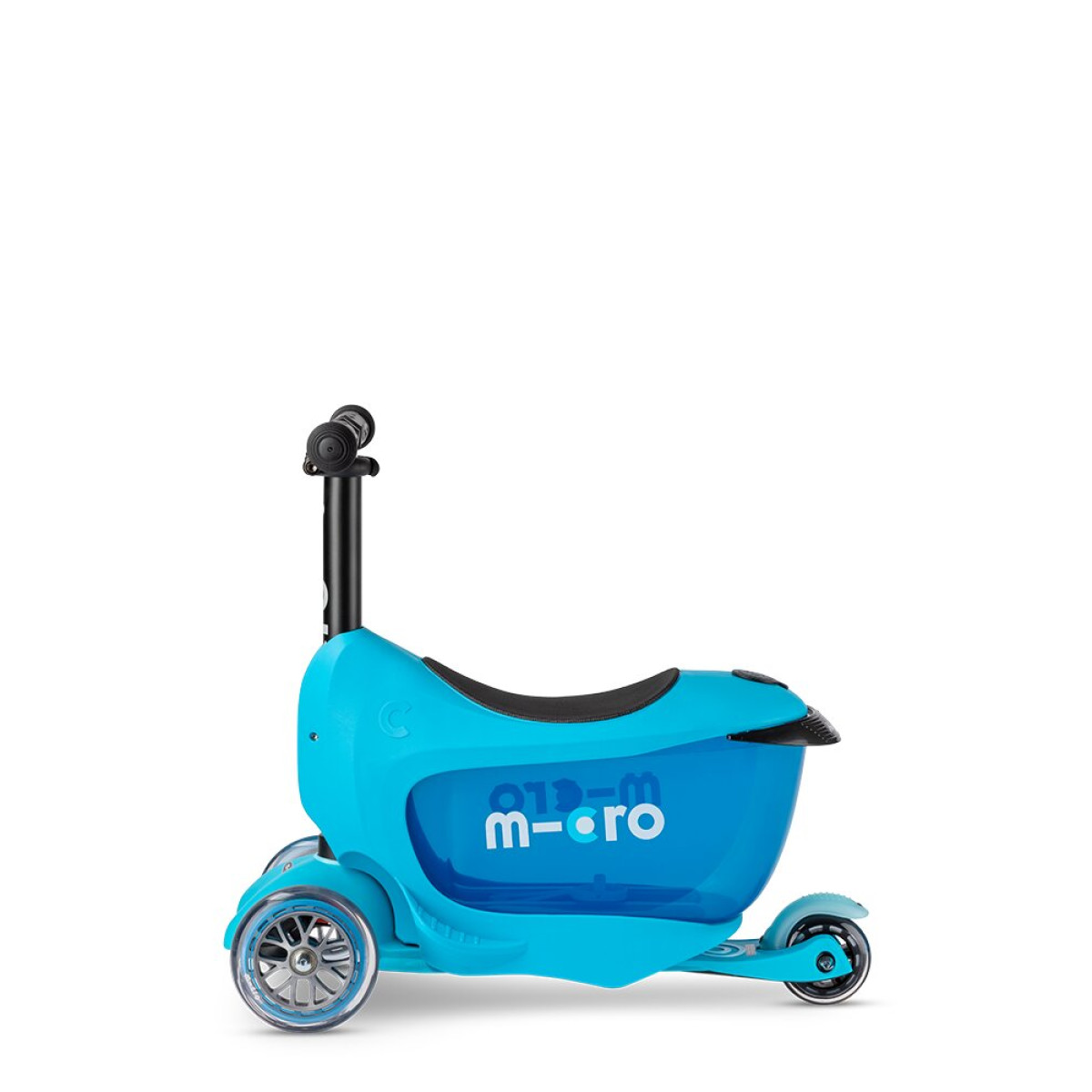 Micro Mini2go Deluxe Plus skrejritenis | Zils