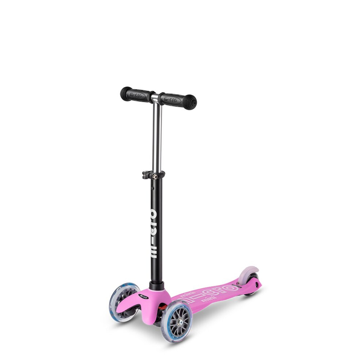Micro Mini2go Deluxe Plus skrejritenis | Rozā krāsā