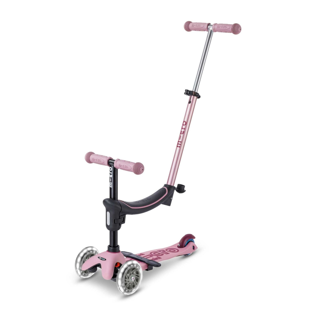 Micro Mini2Grow 2 Deluxe LED skrejritenis | Dusty Rose