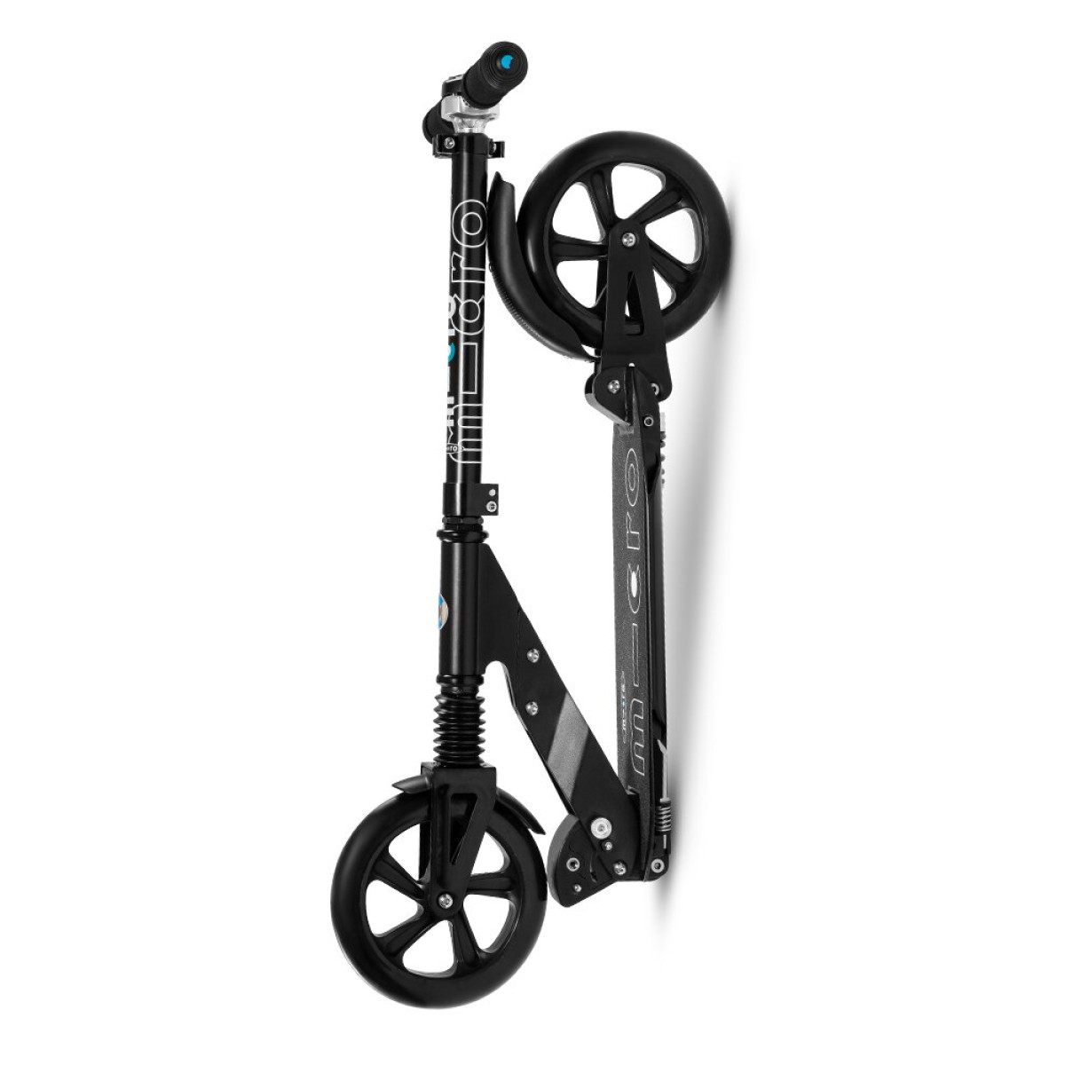 Micro Suspension 2 skrejritenis | Melns
