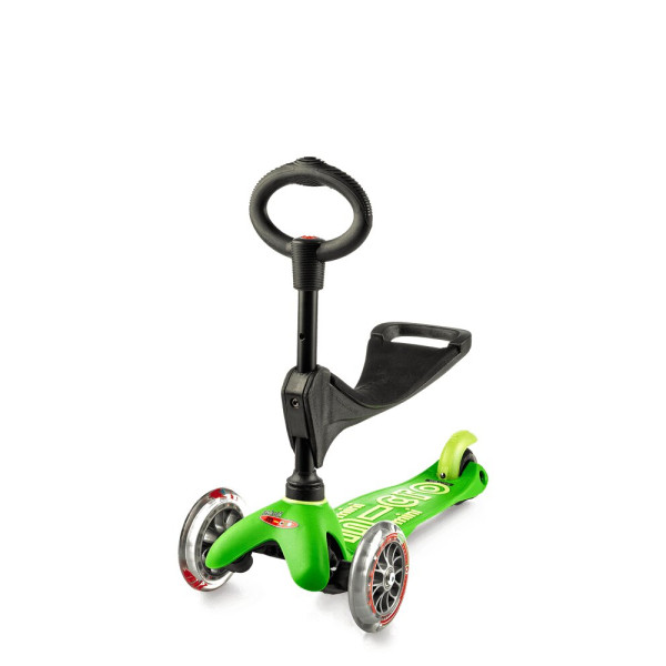 Mini Micro 3in1 Deluxe skrejritenis | Zaļš Mini Micro 3in1 Deluxe skrejritenis | Zaļš