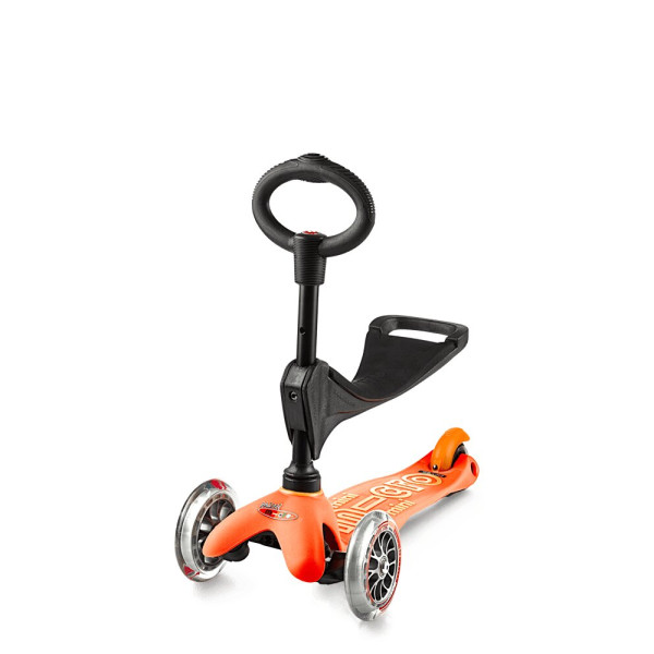Mini Micro 3in1 Deluxe skrejritenis | Oranžs 