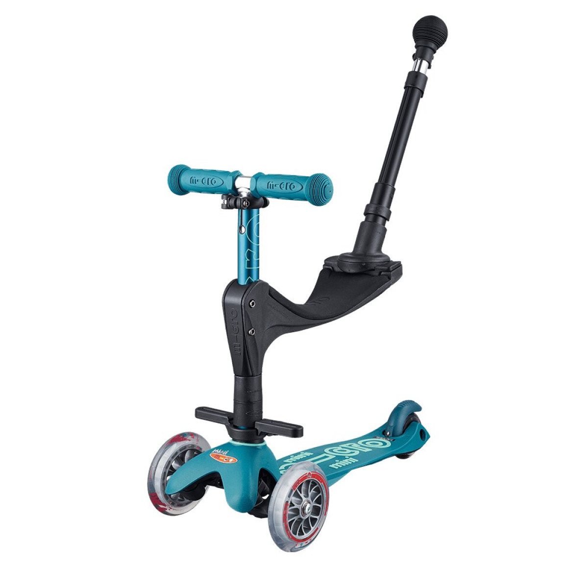 Mini Micro 3in1 Deluxe Plus skrejritenis | Ledus zils