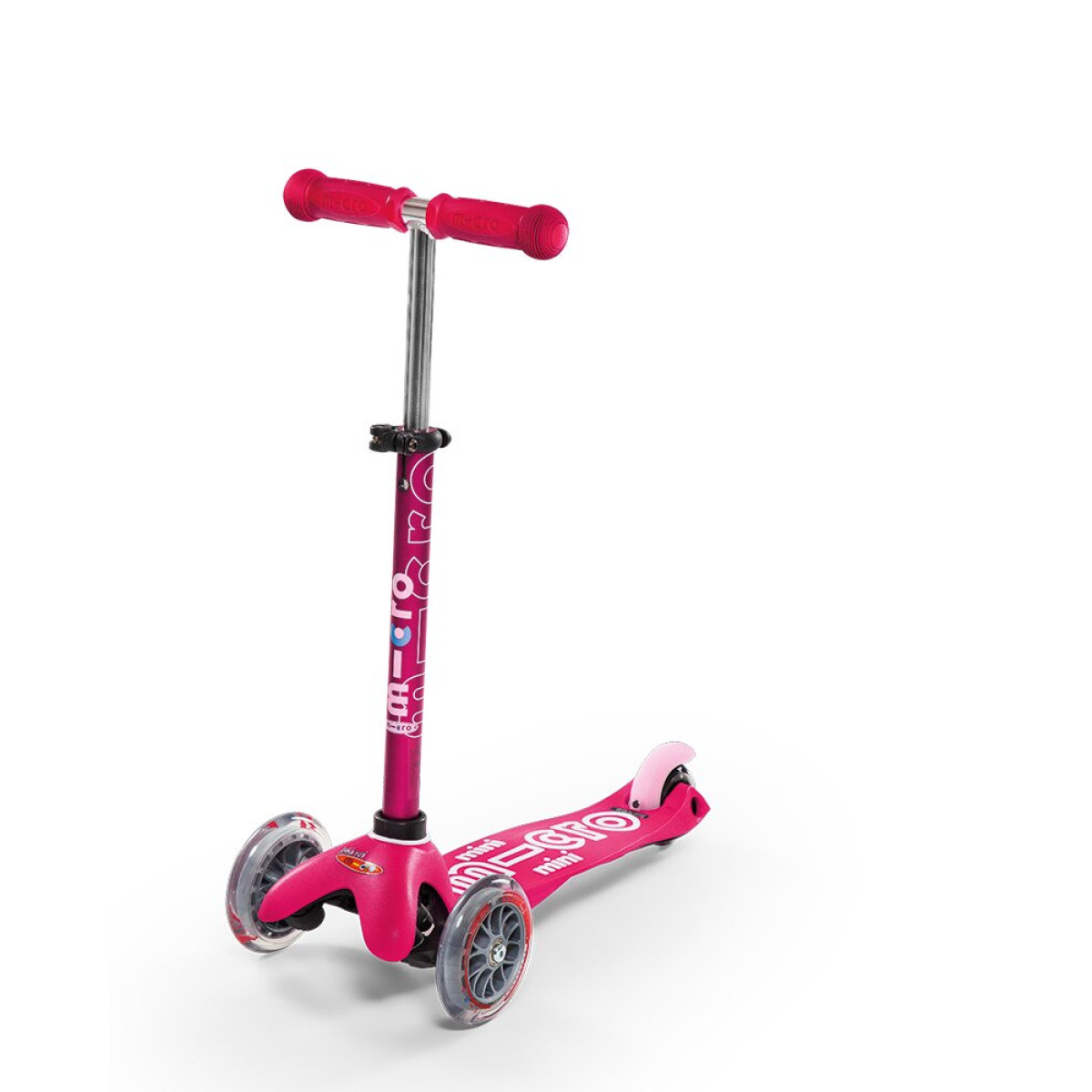 Mini Micro 3in1 Deluxe Plus skrejritenis | Rozā krāsā