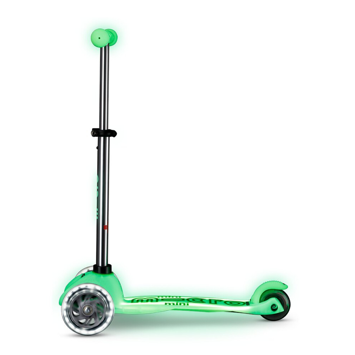 Mini Micro Deluxe Glow LED Plus skrejritenis | Icy Lime