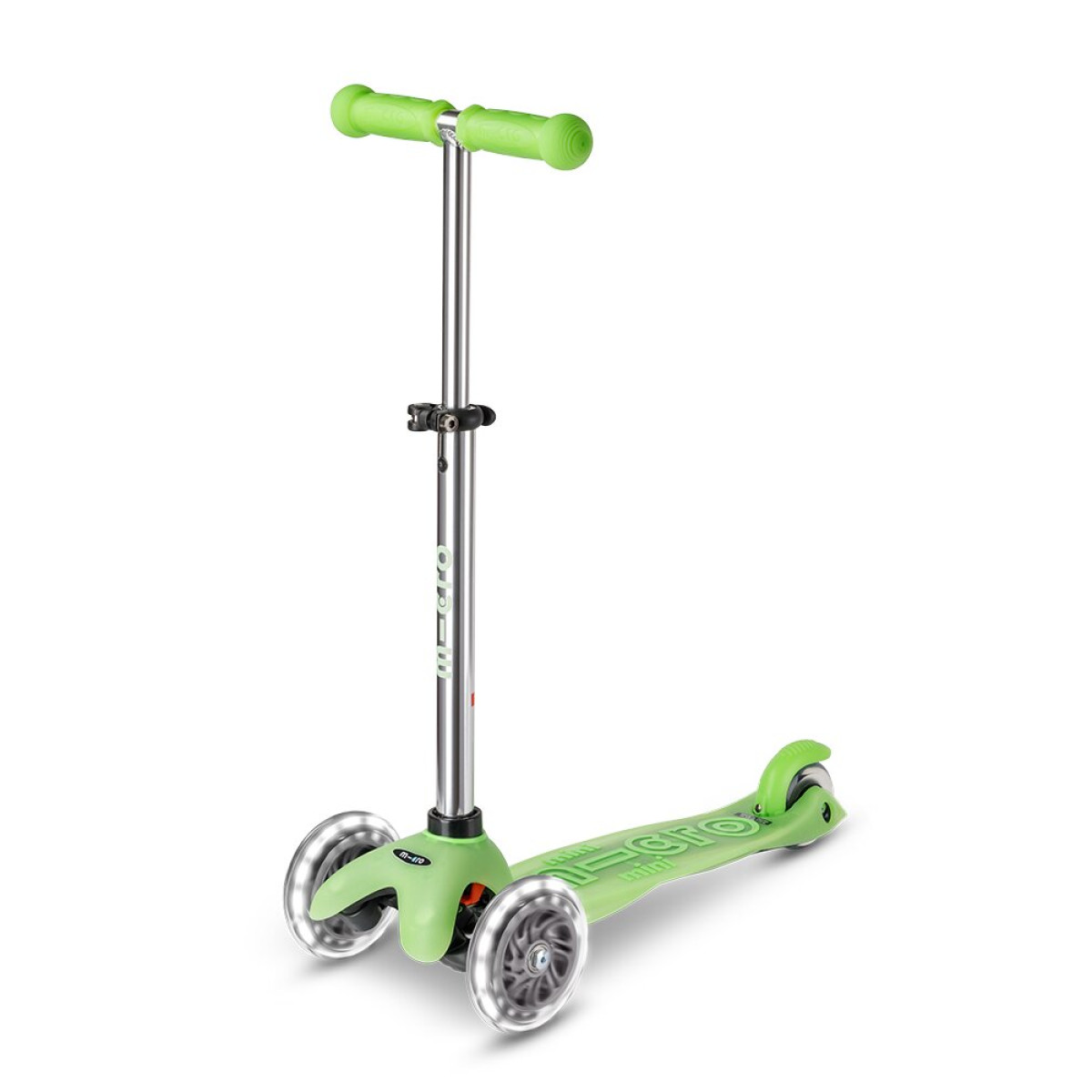 Mini Micro Deluxe Glow LED Plus skrejritenis | Icy Lime