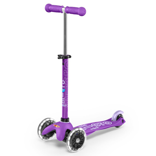Mini Micro Deluxe LED skrejritenis | Violeta