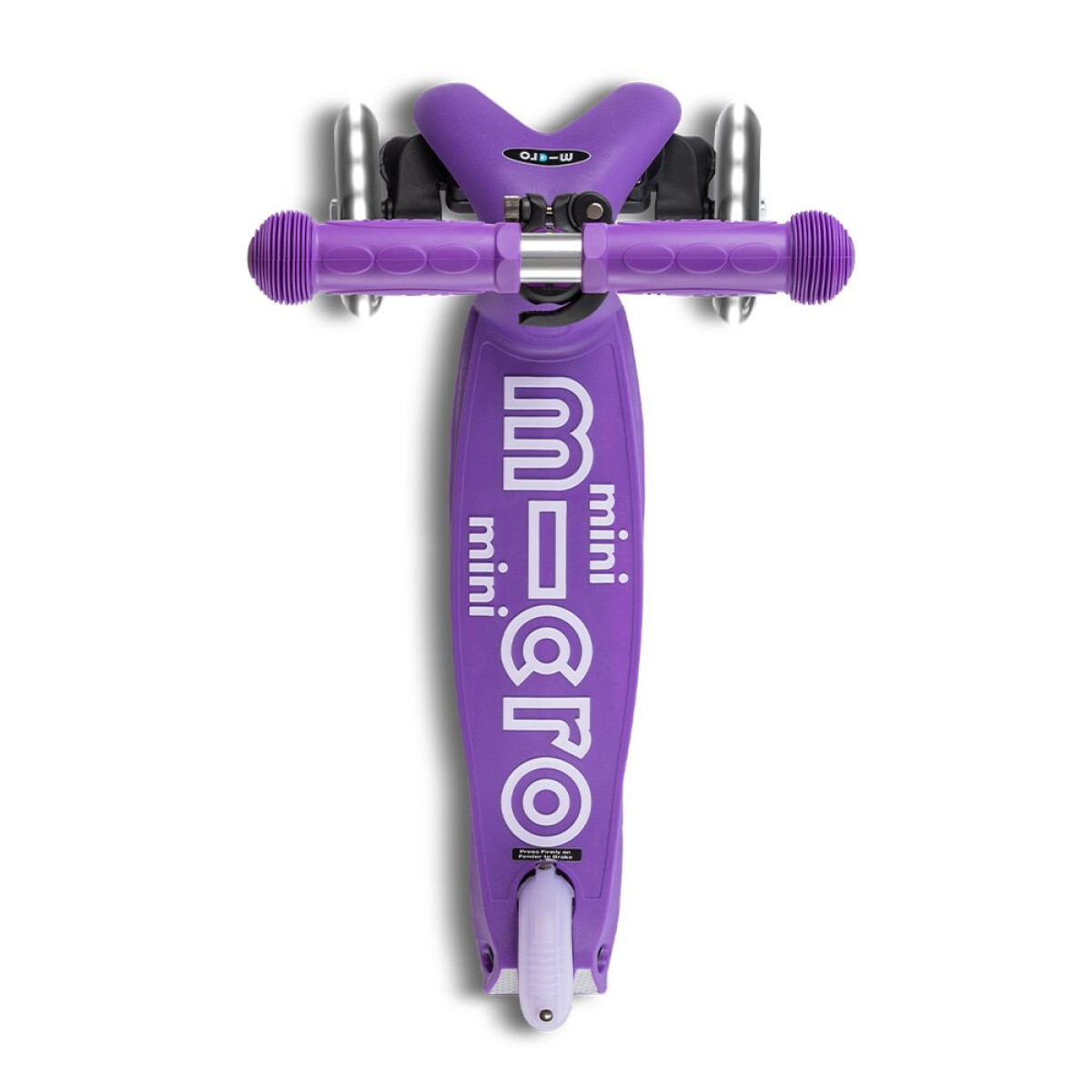 Mini Micro Deluxe LED saliekamais skrejritenis | Violeta
