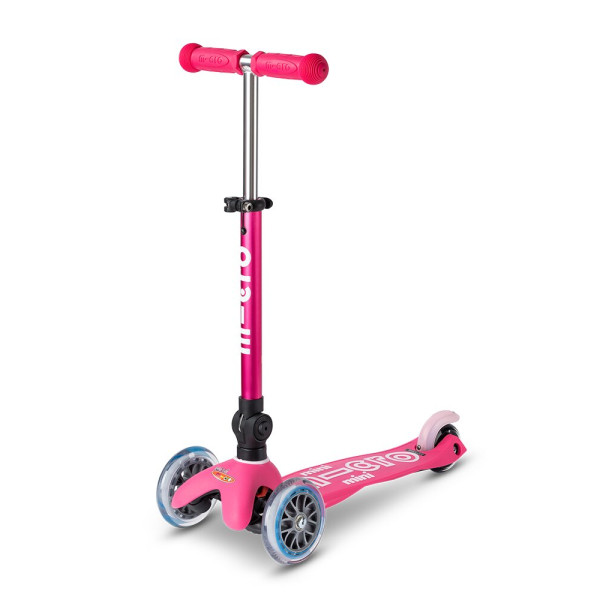 Mini Micro Deluxe saliekamais skrejritenis | Rozā