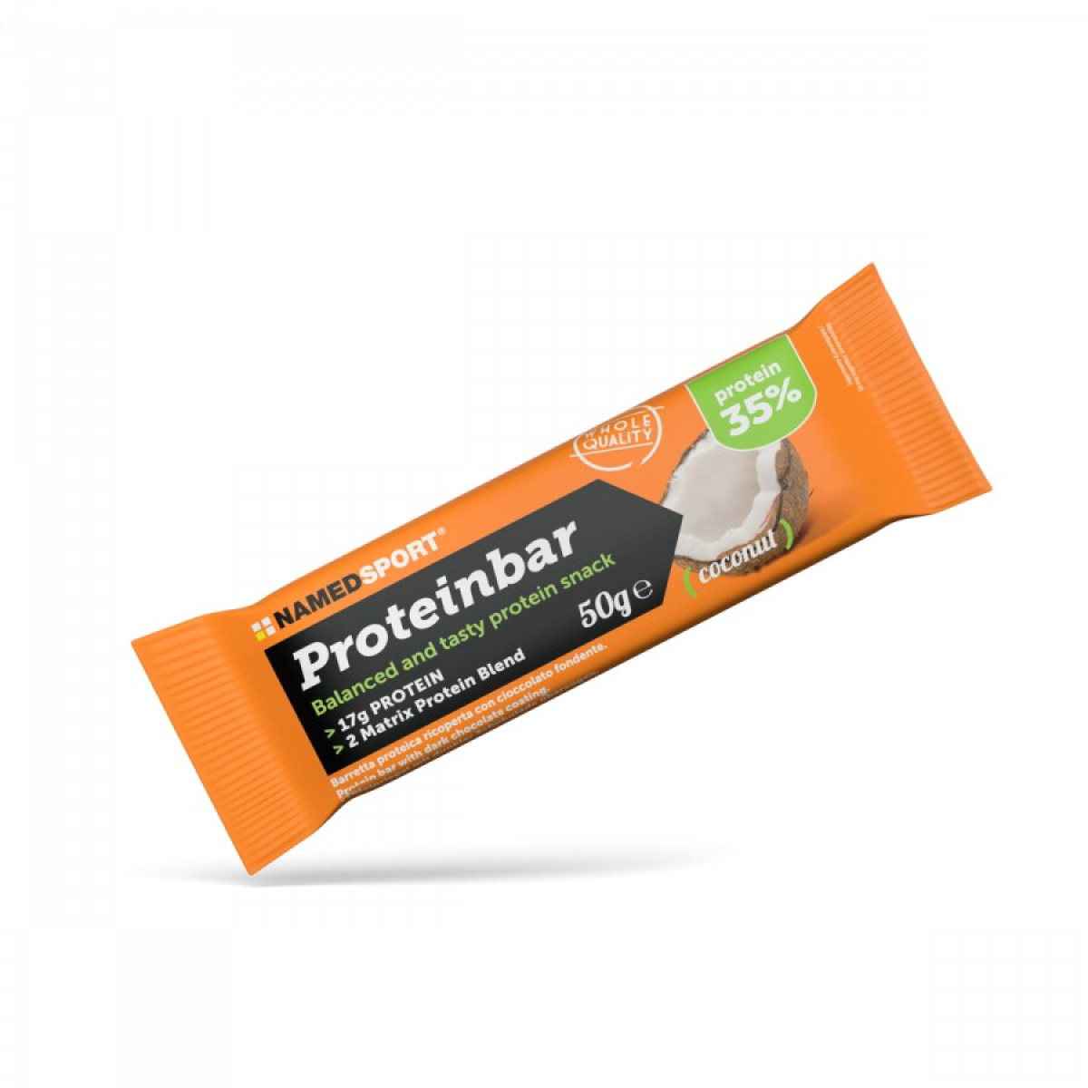 NamedSport kokosriekstu proteīna batoniņš, 50 g