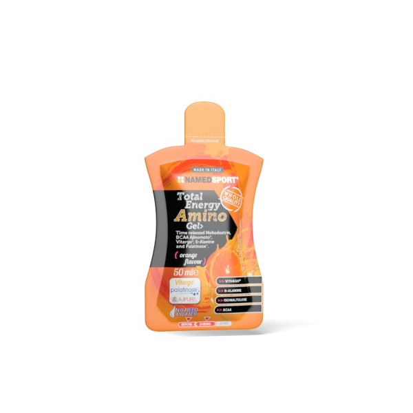 NamedSport Total Energy Amino Gel Orange Flavour - 50ml NamedSport Total Energy Amino Gel Orange Flavour - 50ml
