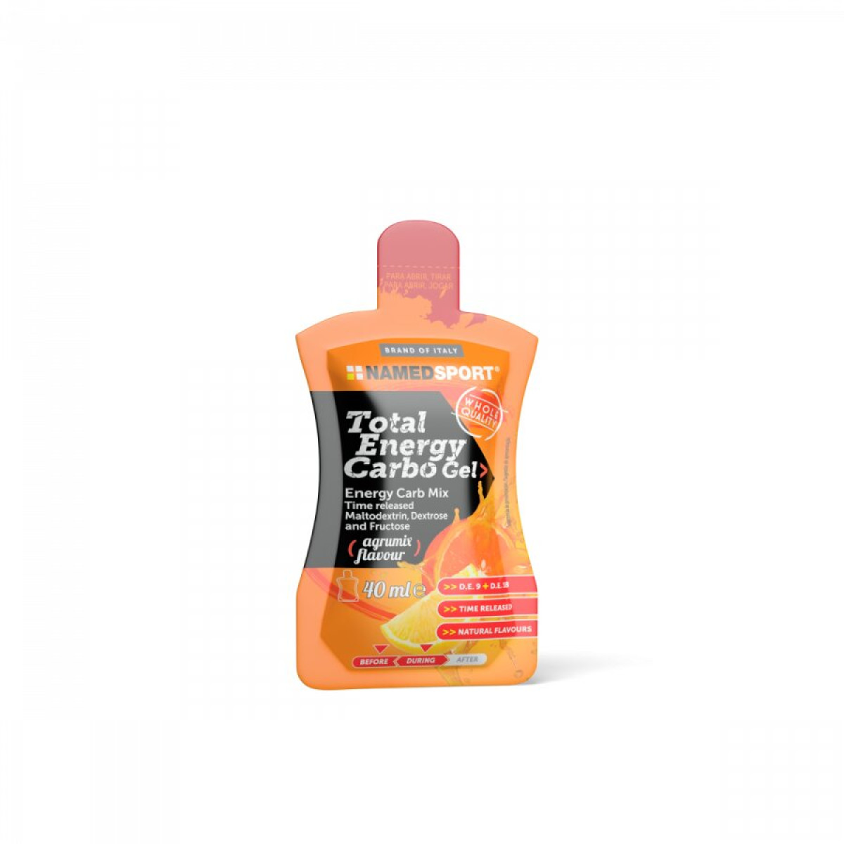 NamedSport Total Energy Carbo Gel Agrumix - 40ml