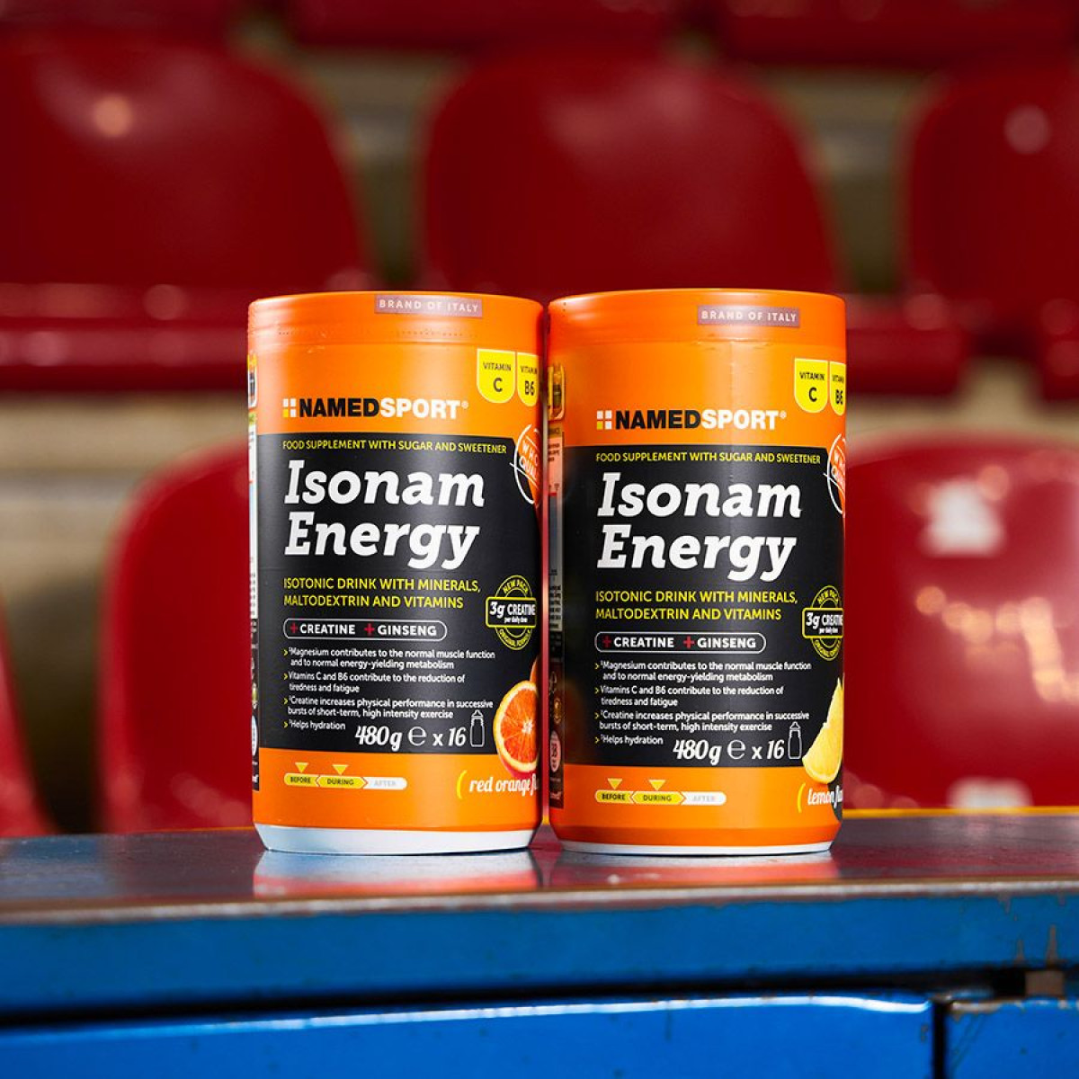NemedSport Isonam Energy izotoniskais dzēriens | 480 g | Lemon