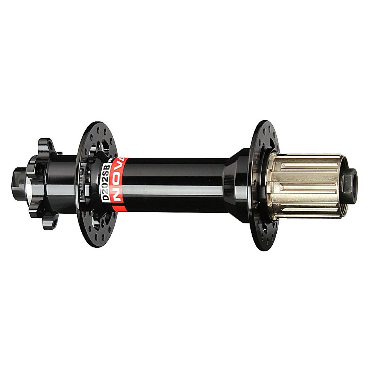 Novatec D202SB-12-S4S Fat Bike aizmugurējā rumba | 6 bultskrūvju | 9/10/11 ātrumu | 12x190 mm