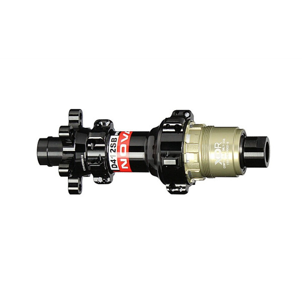 Novatec D412SB-X12-A4A-XDR aizmugurējā rumba | 6 bultskrūvju | 12/13 ātrumu | 12x142 mm