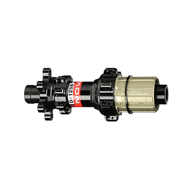 Novatec D412SB-X12-A4ALS-11S aizmugurējā rumba | 6 bultskrūvju | 9/10/11 ātrumu | 12x142 mm