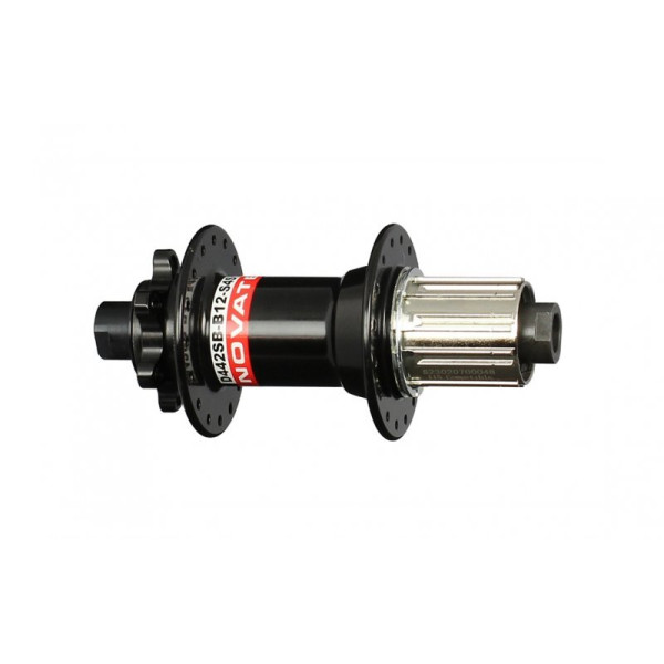 Novatec D442SB-B12-S4S-11S aizmugurējā rumba | 6 bultskrūvju | 9/10/11 ātrumu | 12x148 mm