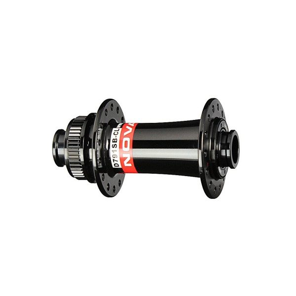 Novatec D791SB-CL-15 priekšējā rumba | Center-Lock | 15x100 mm | Black-Red
