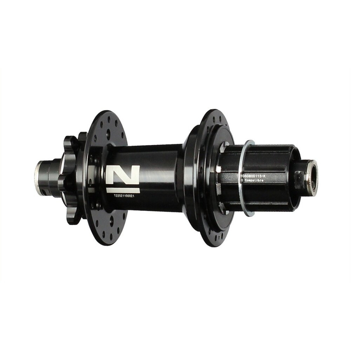 Novatec D902SB-B12-A4A-11S aizmugurējā rumba | 6 bultskrūvju | 9/10/11 ātrumu | 12x148 mm
