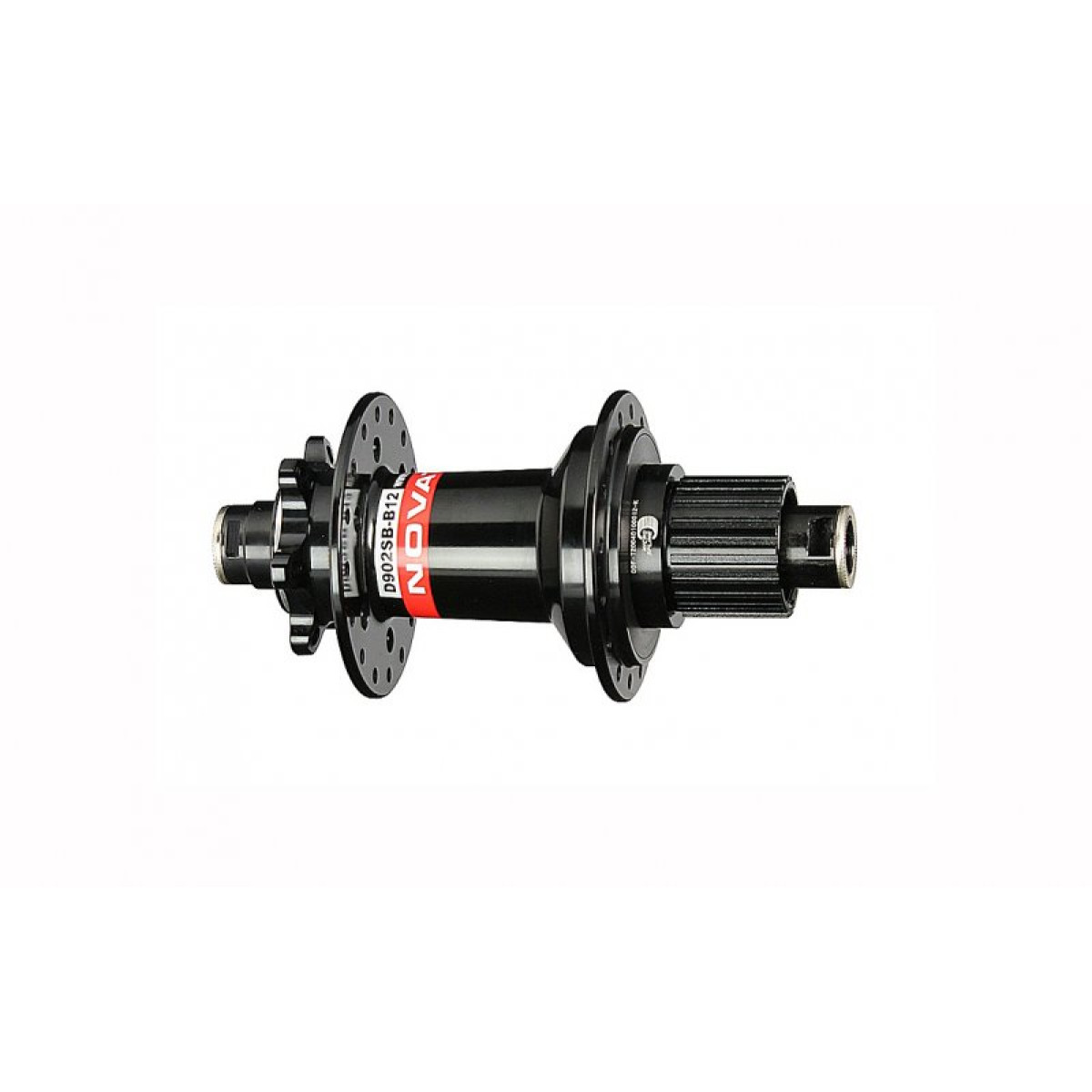 Novatec D902SB aizmugurējā rumba | 6-skrūvju | 12 ātrumu | 12x148 mm