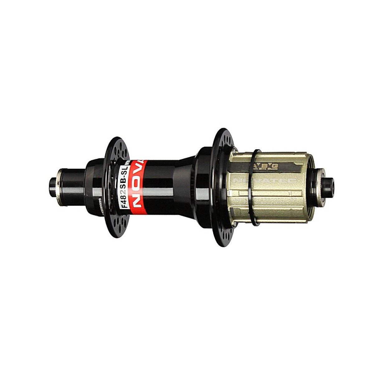 Novatec F482SB-SL aizmugurējā rumba | Riteņu bremzes | 9/10/11 ātrumi | QR 9x135 mm