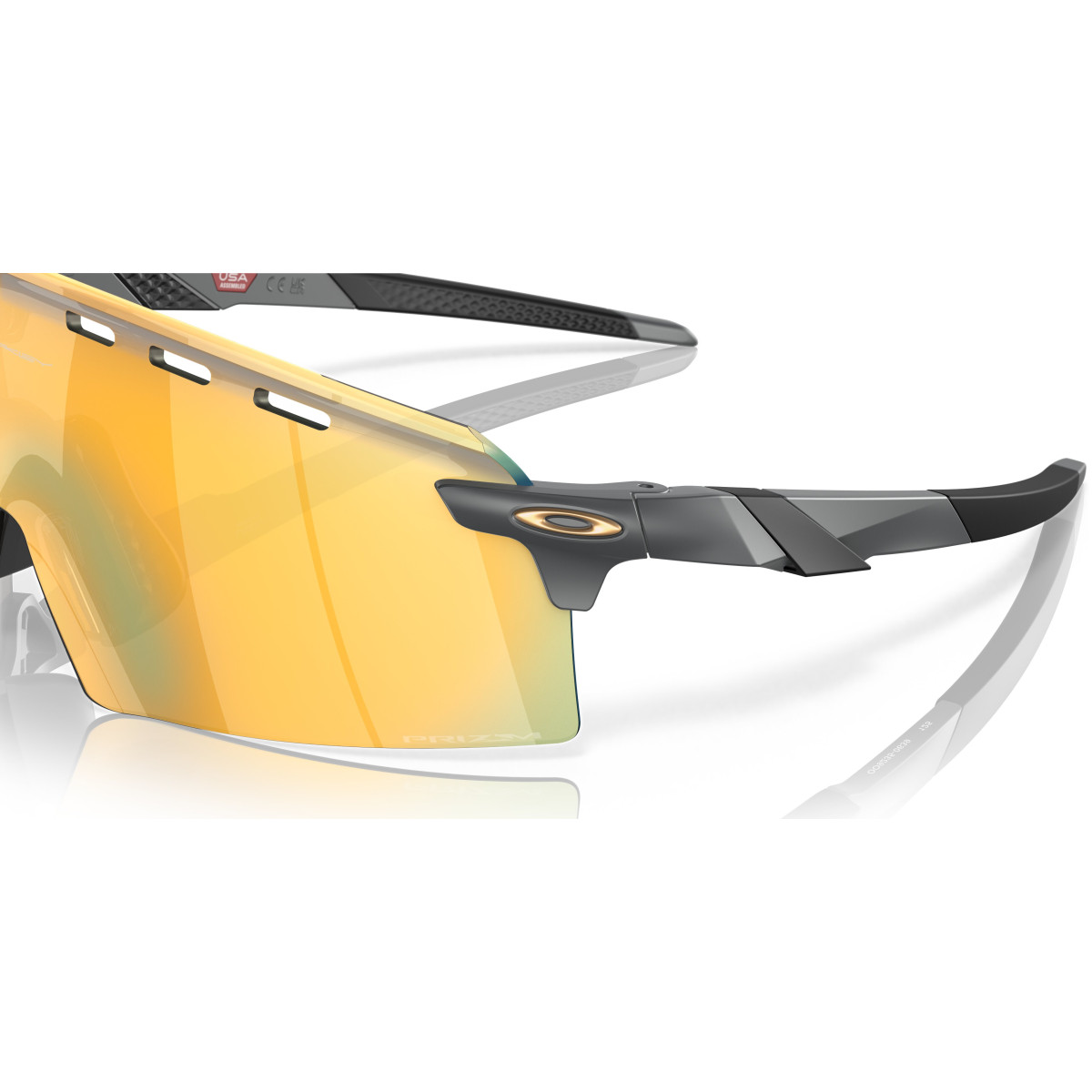 Oakley Encoder Strike Vented saulesbrilles | Matte Carbon - Prizm 24K