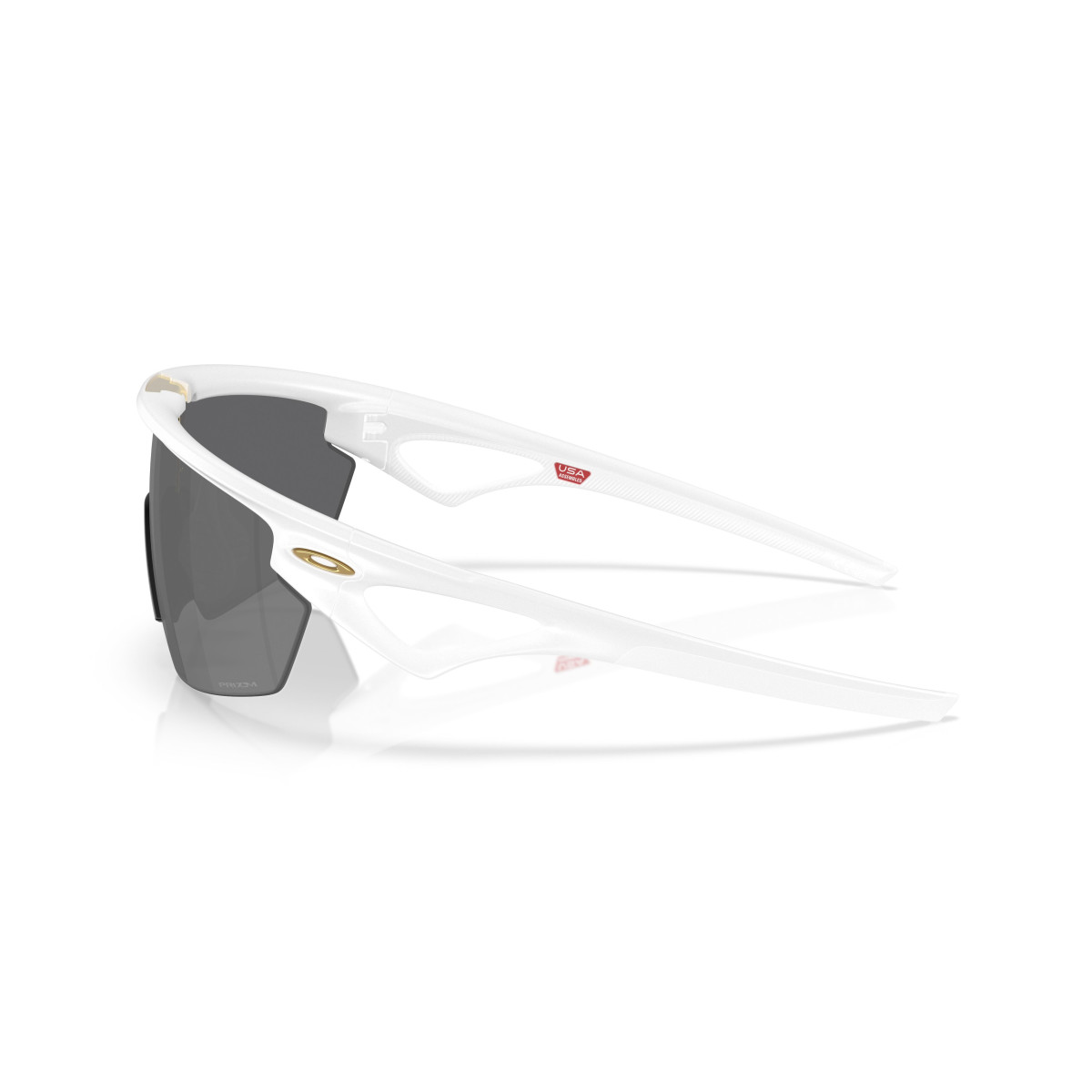 Oakley Sphaera™ saulesbrilles | Matte White - Prizm Black - Gold Logo