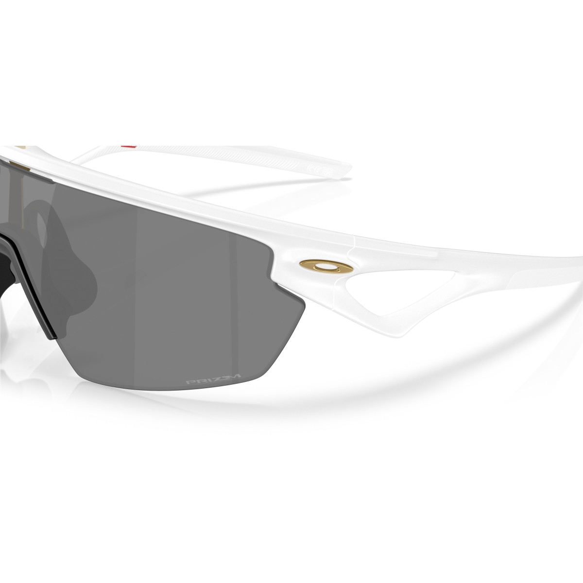 Oakley Sphaera™ saulesbrilles | Matte White - Prizm Black - Gold Logo