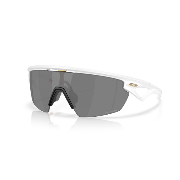 Oakley Sphaera™ saulesbrilles | Matte White - Prizm Black - Gold Logo
