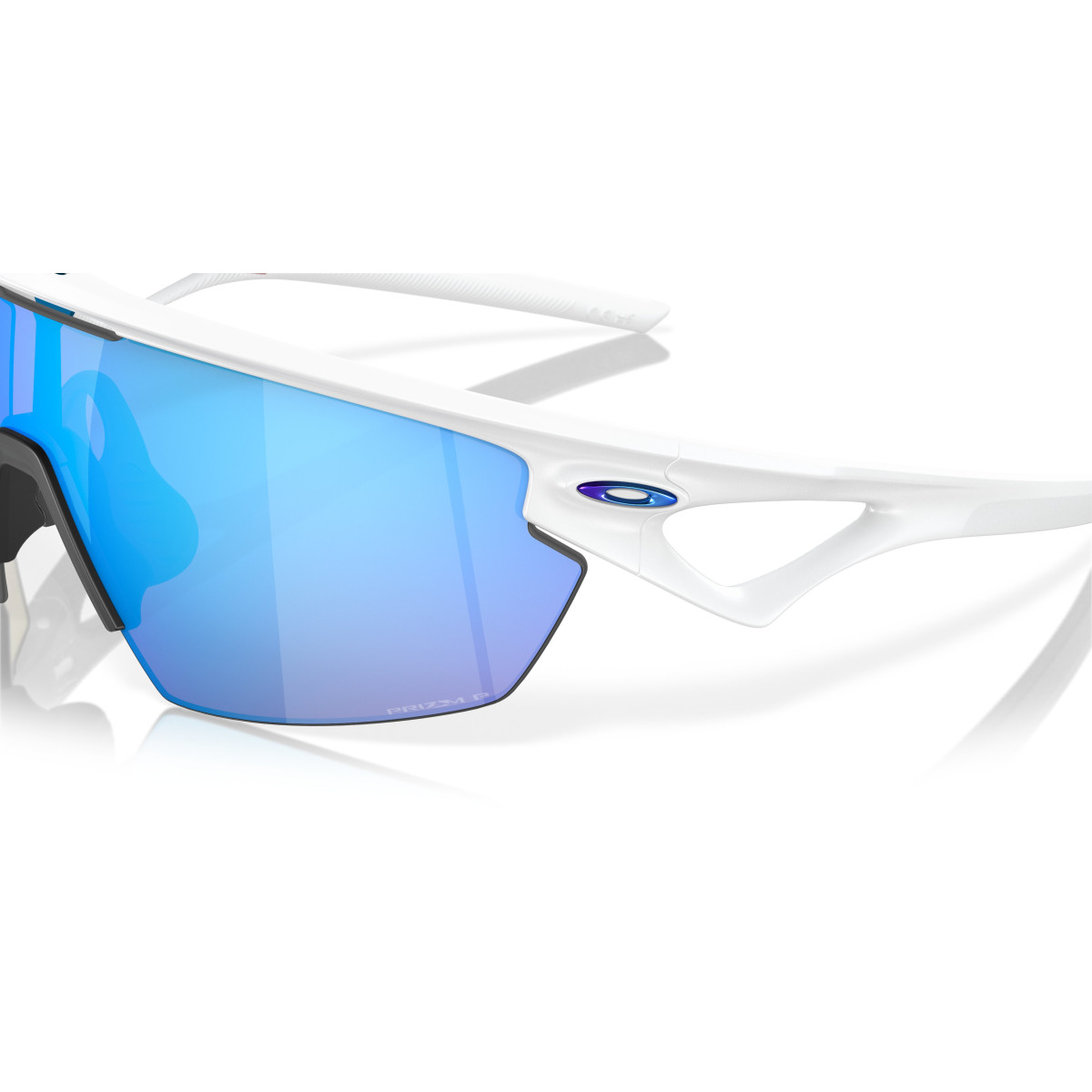 Oakley Sphaera™ saulesbrilles | Matte White - Prizm Sapphire Polarizēts