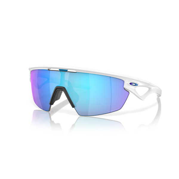 Oakley Sphaera™ saulesbrilles | Matte White - Prizm Sapphire Polarizēts