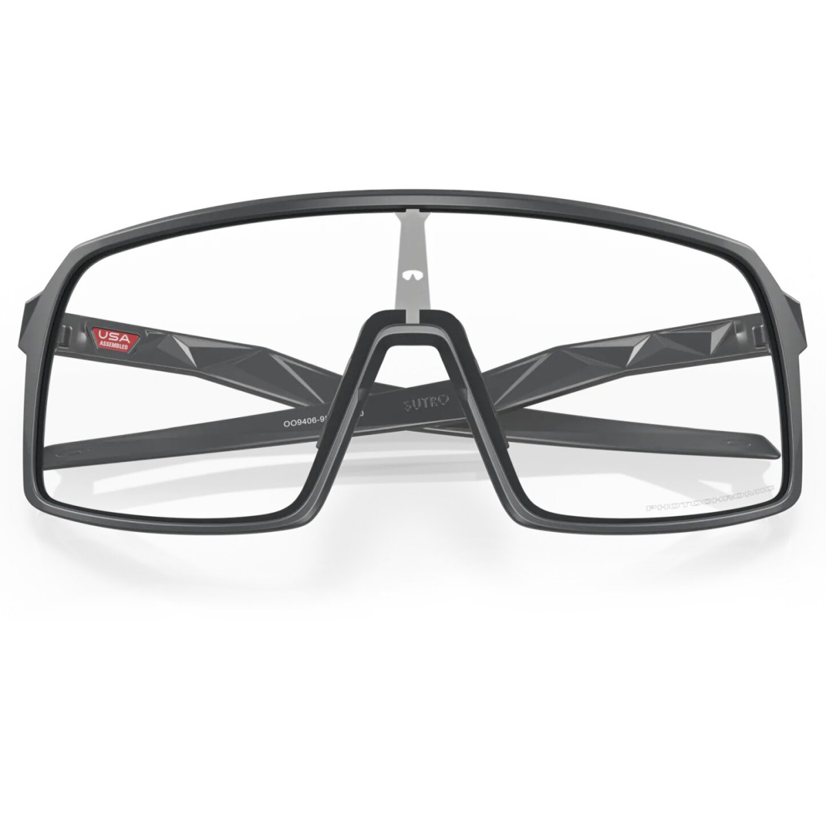 Oakley Sutro saulesbrilles | Matte Carbon - Clear Photochromic
