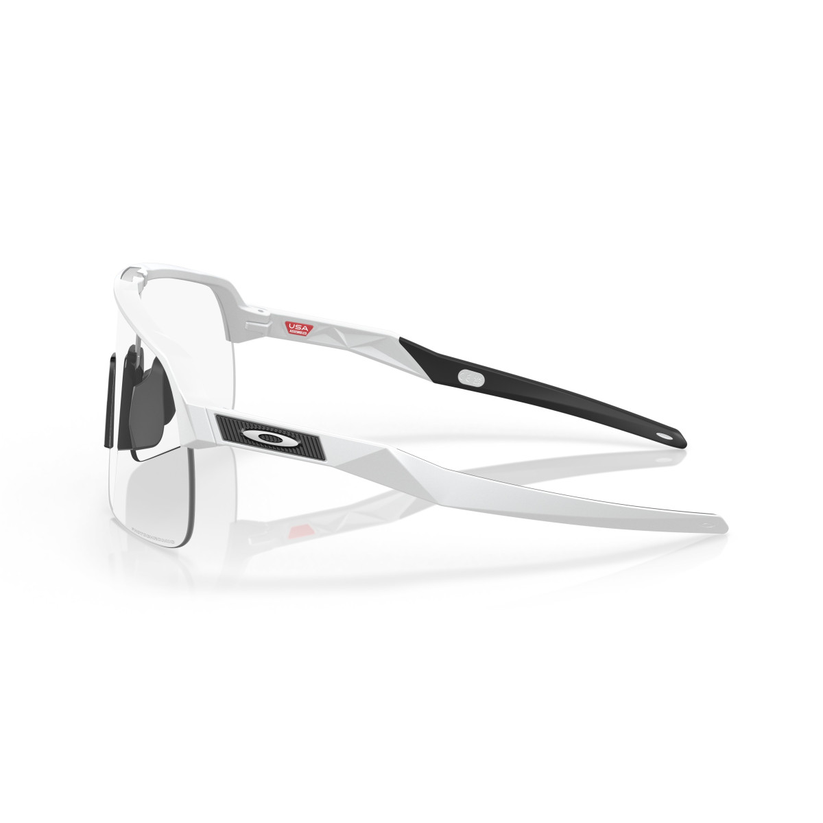 Oakley Sutro Lite saulesbrilles | Matte White - Clear To Black Iridium Photochromic