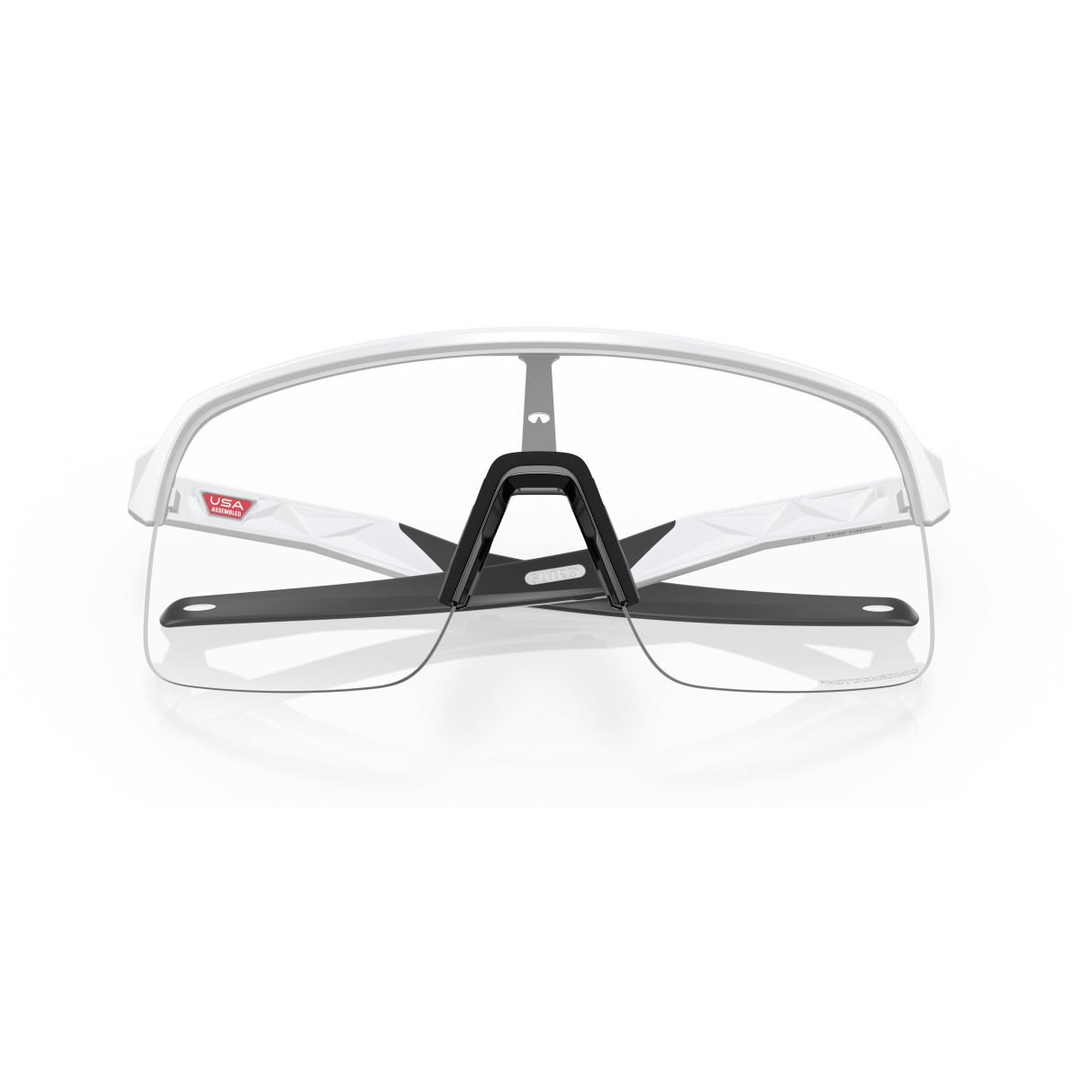 Oakley Sutro Lite saulesbrilles | Matte White - Clear To Black Iridium Photochromic
