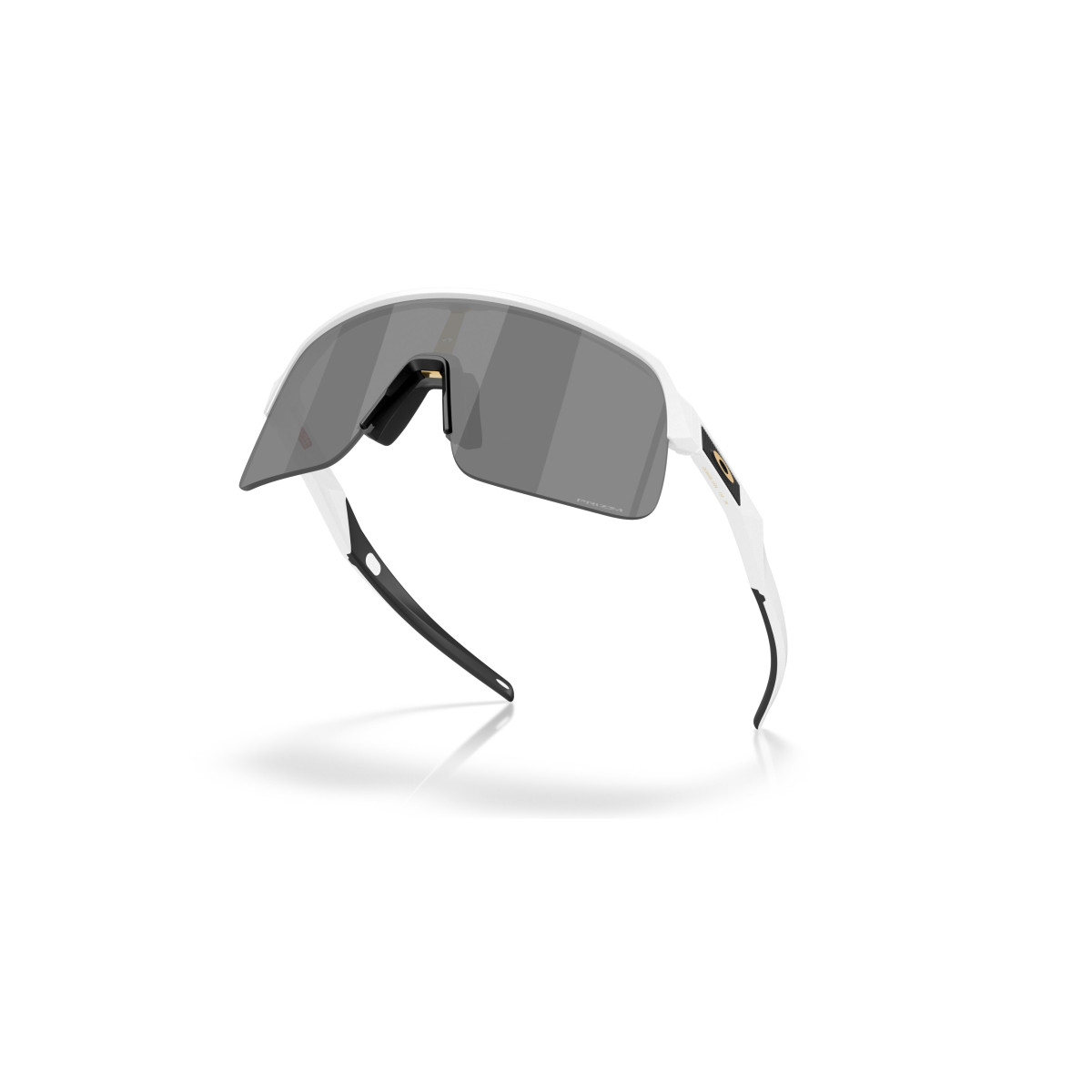 Oakley Sutro Lite S saulesbrilles | Matte White - Prizm Black - Gold Logo