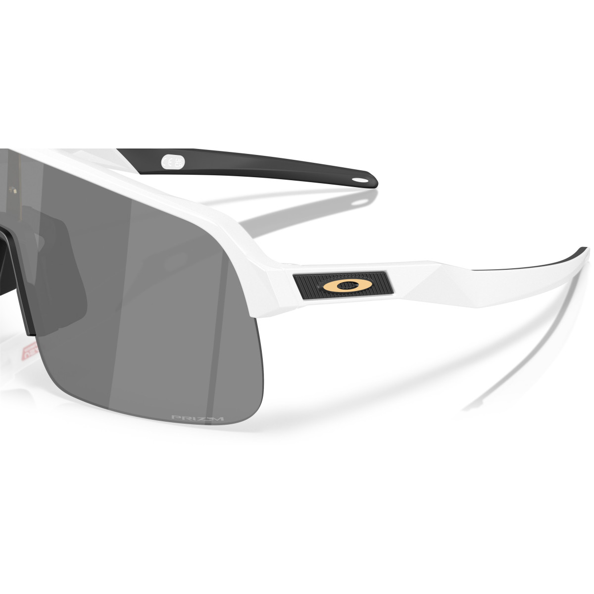 Oakley Sutro Lite S saulesbrilles | Matte White - Prizm Black - Gold Logo